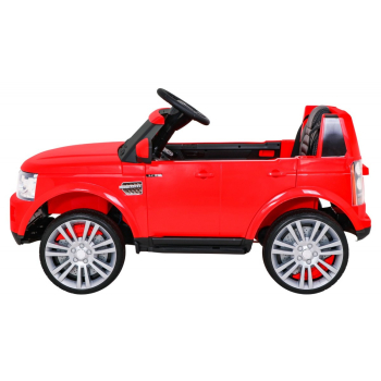 Land Rover Discovery Autko elektryczne dla dzieci, Czerwony SUV + Pilot